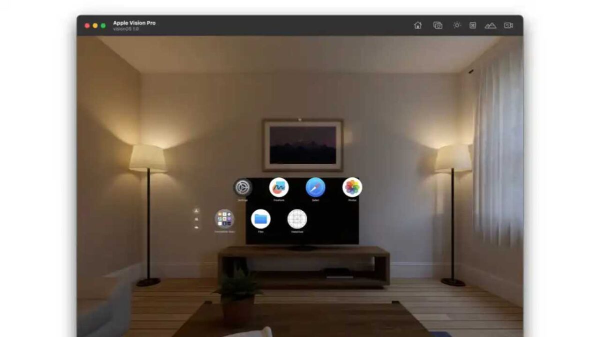 Apple Vision Pro visionOS