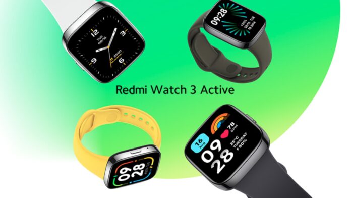 redmi watch 3 active