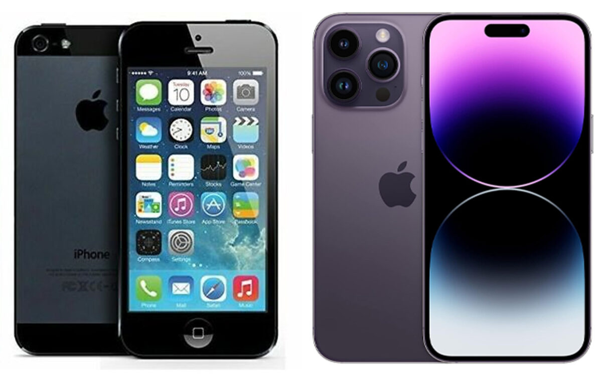 apple iphone 5 iphone 14 pro max