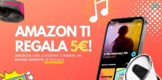 Ascolta una canzone e ricevi un buono Amazon da 5€: ecco tutti i dettagli!