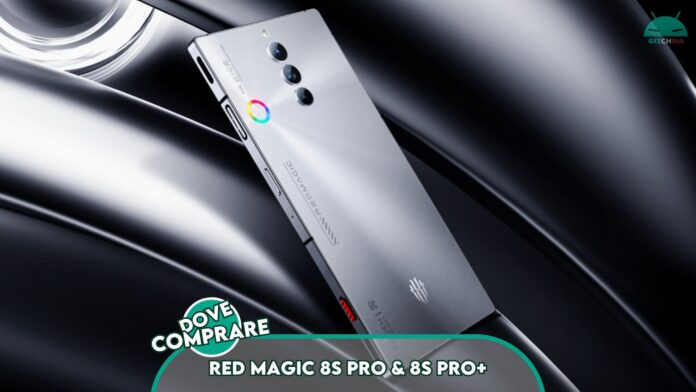Dove comprare Red Magic 8S Pro e 8S Pro+