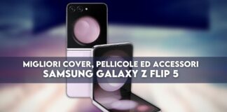 Samsung Galaxy Z Flip 5: migliori cover, pellicole ed accessori