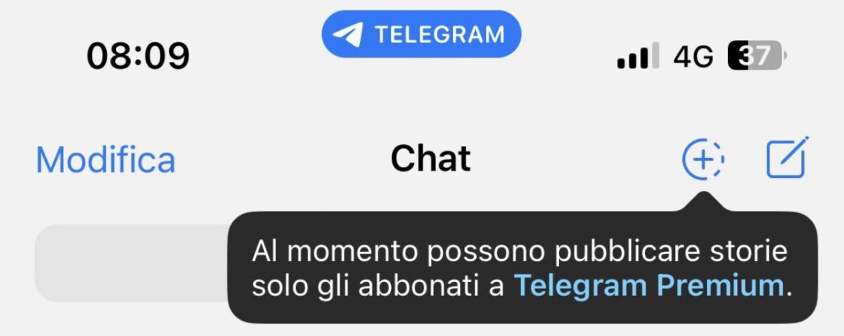 telegram storie