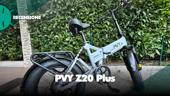 Recensione PVY Z20 Plus bici fat bike elettrica bicicletta pieghevole pedalata assistita economica potente 1000w 150 kg illegale italia prezzo coupon sconto offerta