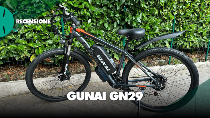 Recensione-gunai-gn29-migliore-bici-elettrica-e-mountain-bike-economica-potente-autonomia-batteria-sconto-prezzo-offerta-pieghevole-italia-COPERTINA