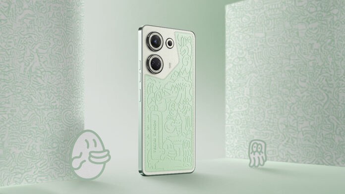 tecno camon 20 avocado art edition