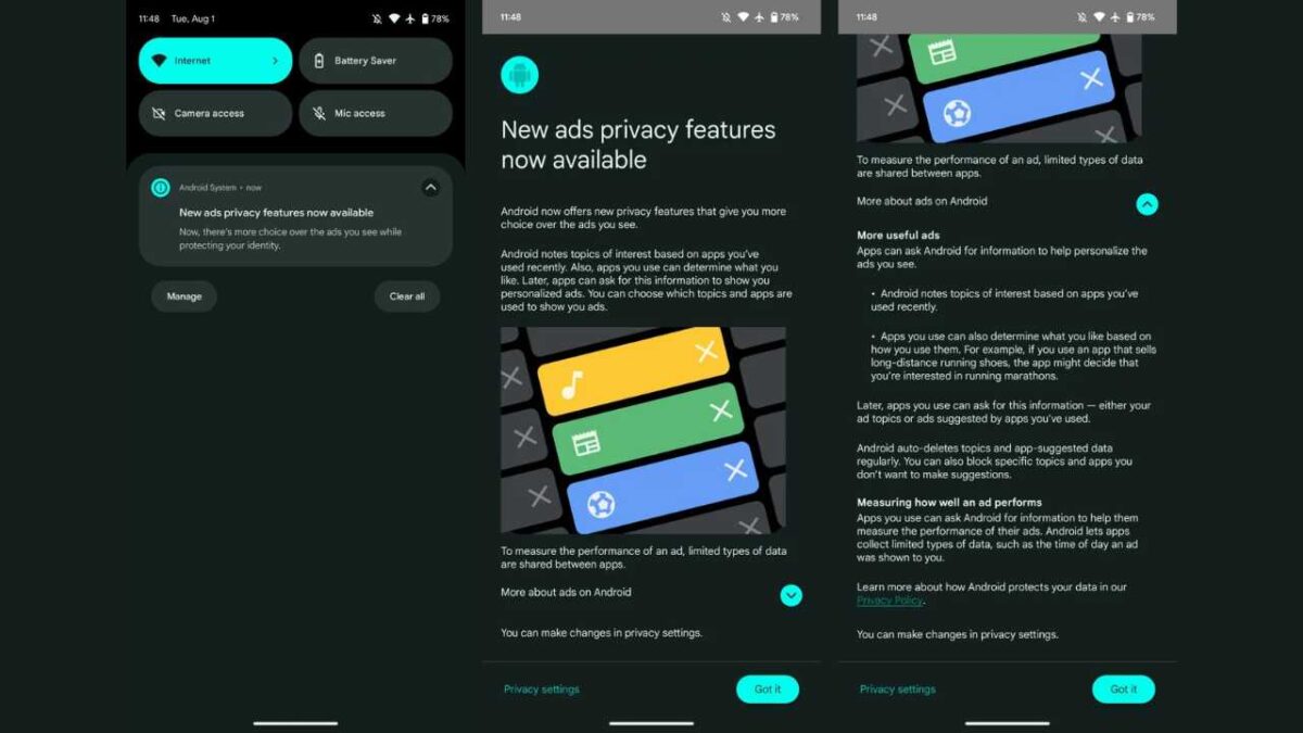 Android Google Privacy Sandbox