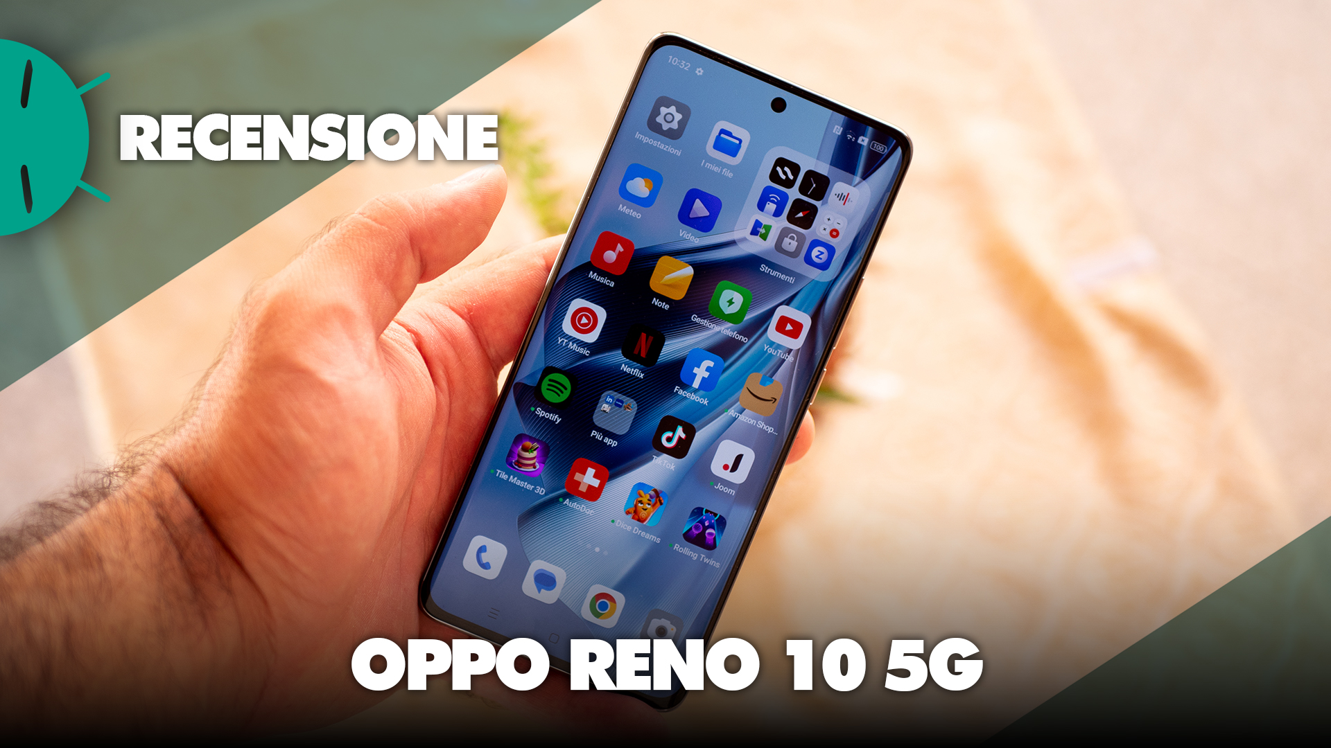 OPPO Reno 10 5G Mobile Phone 6.7 inch 120Hz OLED Flexible Curved