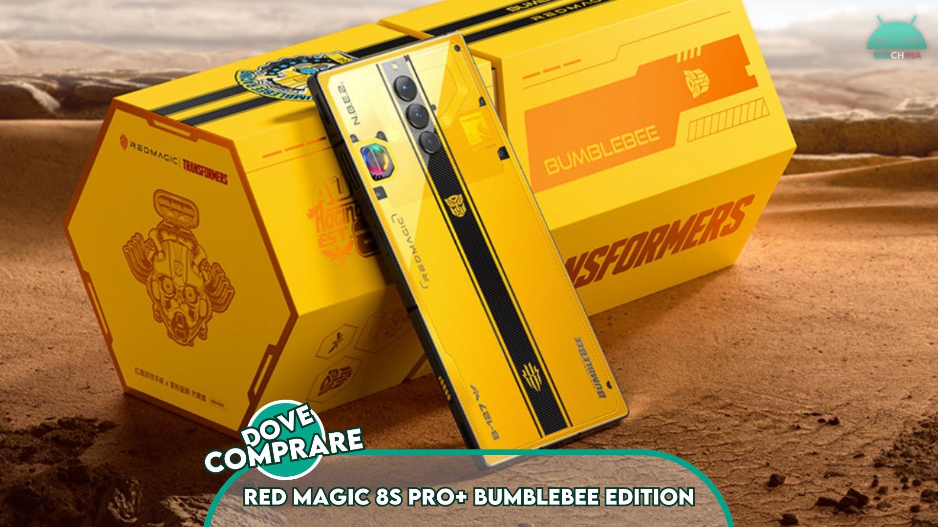Red magic bumblebee edition