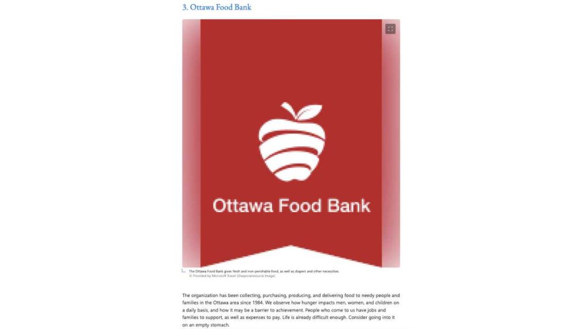 Ottawa Food Bank