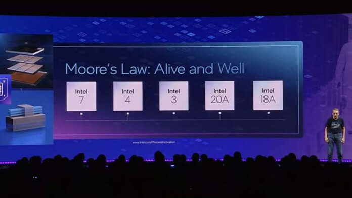 intel nanometri roadmap