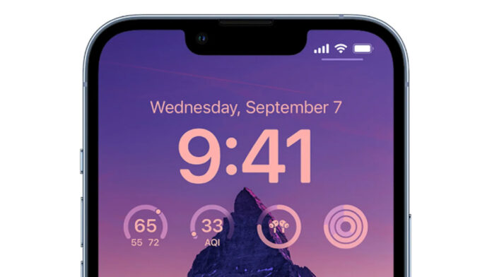 android 14 widget schermata di blocco