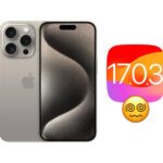 apple iphone 15 pro max ios 17.0.3 bug