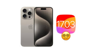 apple iphone 15 pro max ios 17.0.3 bug