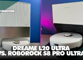 Dreame L20 ultra vs Roborock S8 Pro ultra confronto migliore robot aspirapolvere caratteristiche potenza lavaggio prezzo sconto amazon italia