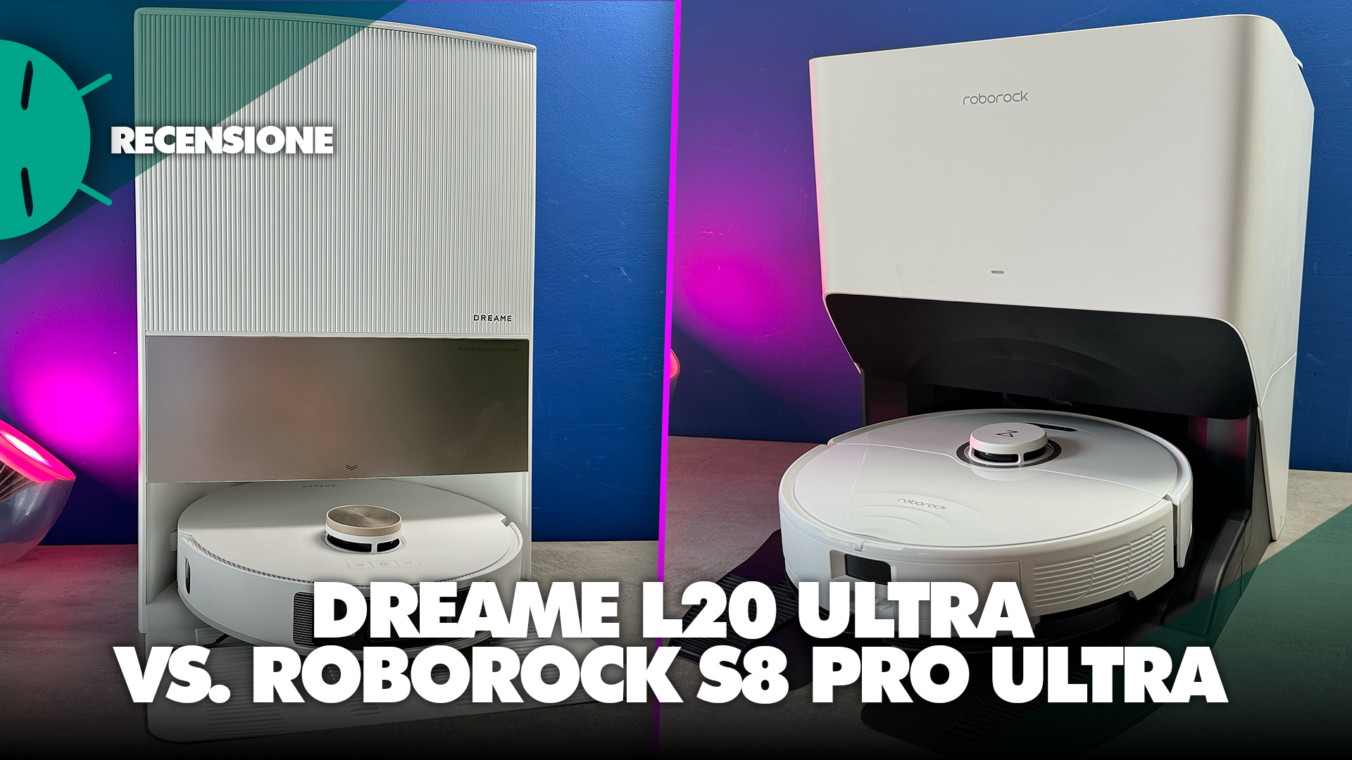 Dreame L20 Ultra vs. Roborock S8 Pro Ultra: what is the best robot