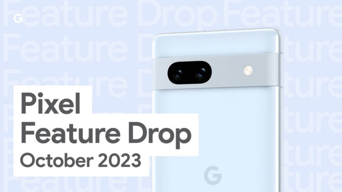 google pixel drop ottobre 2023