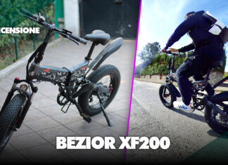 Recensione BEZIOR XF200 bici fat bike elettrica bicicletta pieghevole pedalata assistita economica potente 1000w italia prezzo coupon sconto offerta