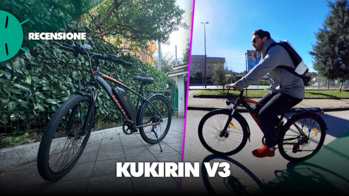 Recensione-KuKirin-v3-migliore-bici-elettrica-e-mountain-bike-economica-potente-autonomia-batteria-sconto-prezzo-offerta-italia-COPERTINA