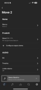 Recensione Sonos Move 2 smart speaker bluetooth wifi batteria alexa qualità audio migiore prezzo prestazioni italia