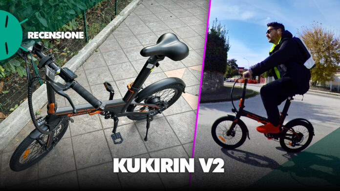 Recensione kukirin v2 migliore bicicletta elettrica 250w legale italia