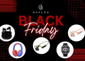 Black Friday 2023 HAYLOU smartwatch auricolari tws cuffie over ear sport conduzione ossea sconto coupon offerta italia