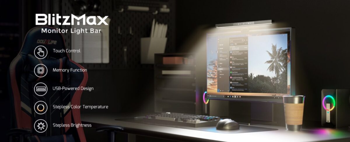 BlitzMax lampada da monitor