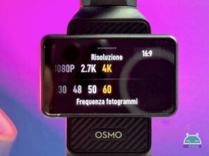 Recensione DJI OSMO pocket 3 gimbal action cam economica gopro caratteristiche stabilizzazione qualità batteria display prezzo sconto coupon amazon italia