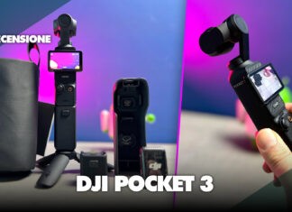 Recensione DJI OSMO pocket 3 gimbal action cam economica gopro caratteristiche stabilizzazione qualità batteria display prezzo sconto coupon amazon italia