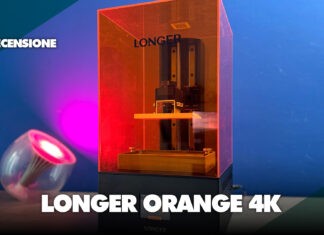 Recensione LONGER Orange 4K mono stampante 3D resina SLA display risoluzione app slicer guida migliore sconto coupon prezzo italia