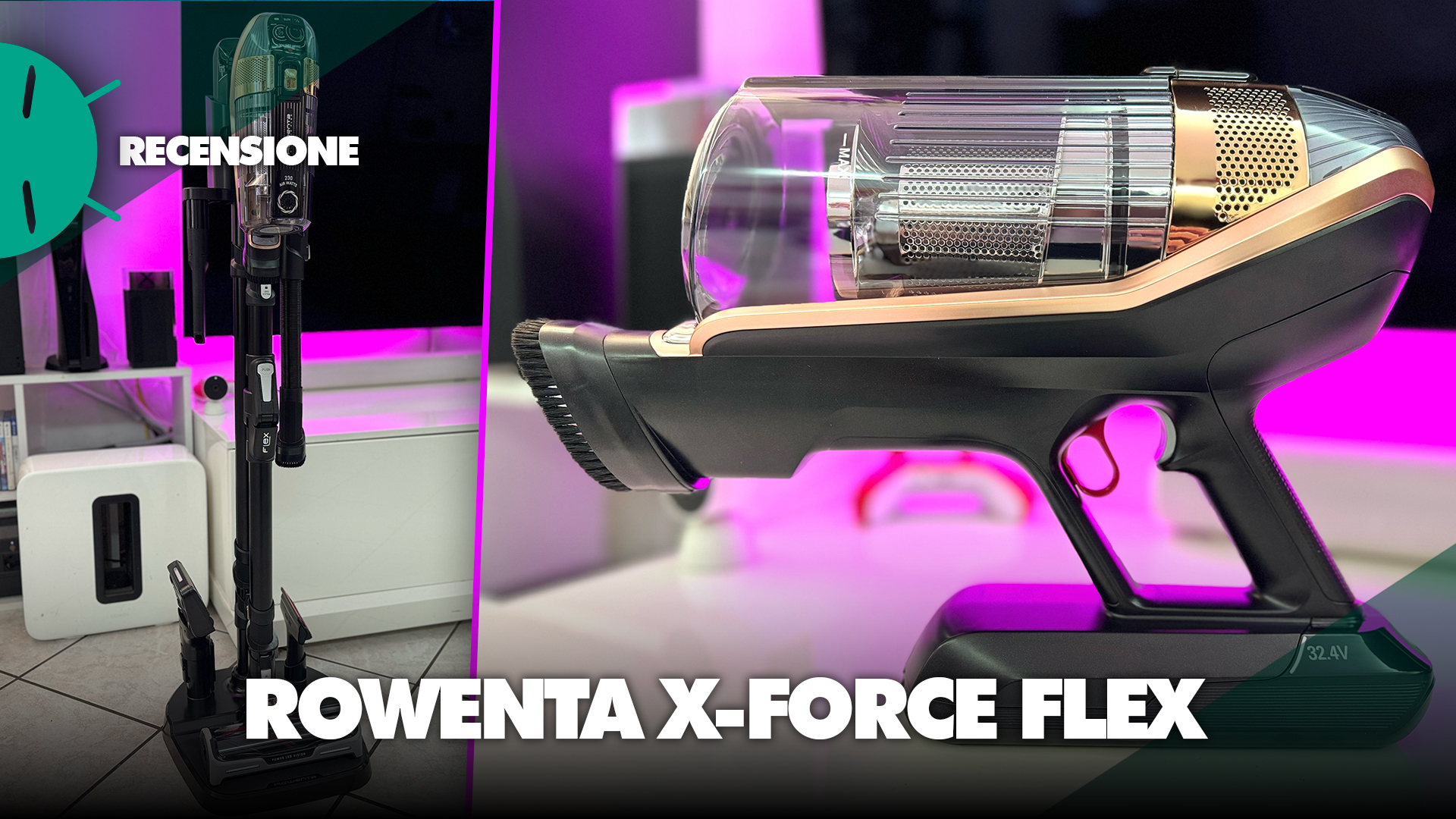 Rowenta X-Force Flex - Come pulire il contenitore del filtro 