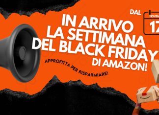 Settimana del Black Frida Amazon offerte