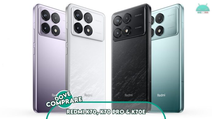 Dove comprare redmi k70