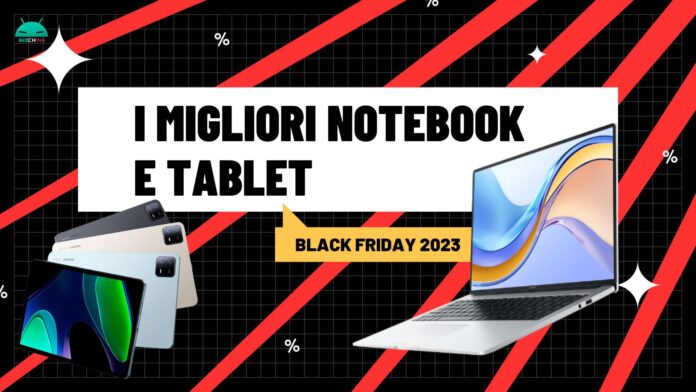migliori offerte black friday 2023 laptop tablet