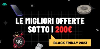 migliori offerte black friday 2023 sotto i 200€