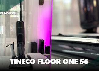 recensione tineco floor one s6 aspirapolvere ciclonico lavapavimenti caratteristiche potenza acqua serbatolio batteria pulizia prezzo sconto coupon italia migliore