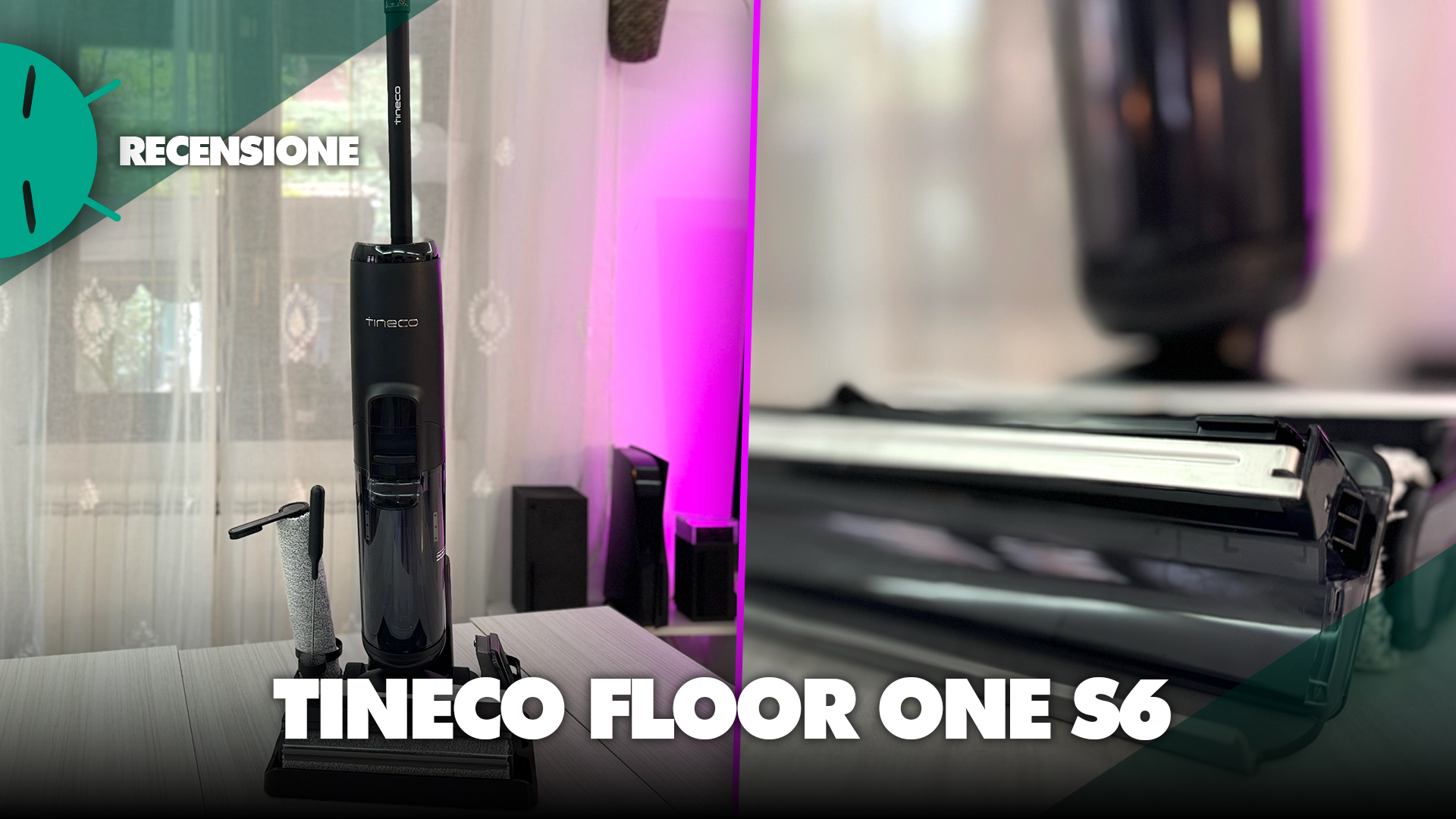 Test Tineco Floor One S6 : le lave-linge séchant intelligent et puissant -  GizChina.it