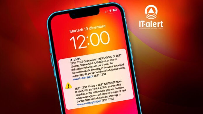 it-alert messaggio emergenza