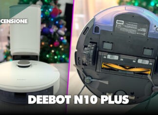 Recensione Ecovacs Deebot n10 plus robot aspirapolvere economico top di gamma lavapavimenti svuotamento automatico prezzo prestazioni sconto coupon italia offerta