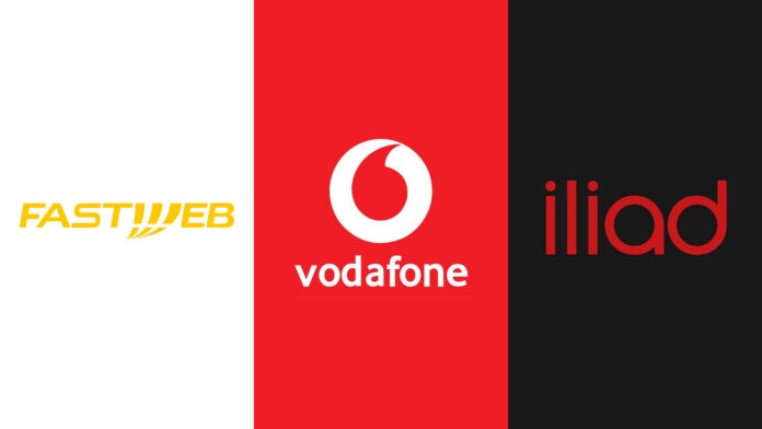 fastweb vodafone iliad