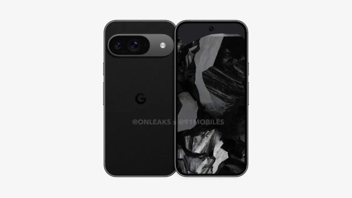 google pixel 9 immagini render onleaks