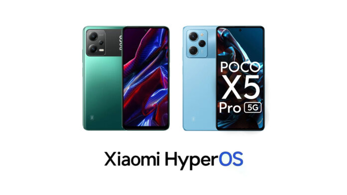poco x5 pro hyperos 1 android 14