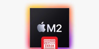 Apple M2 falla