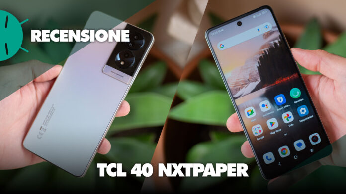 recensione TCL 40 nxtpaper smartphone