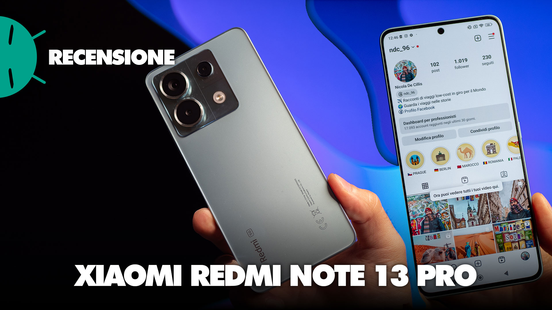 Xiaomi Redmi Note 13 Pro 5G 12Go/512Go Noir - Téléphone portable