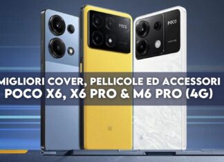 POCO X6, X6 Pro e M6 Pro: migliori cover, pellicole ed accessori