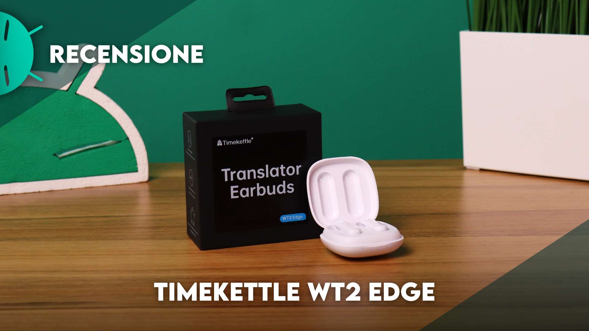 Traductor de voz a través de auriculares bluetooth - Timekettle WT2 Edge