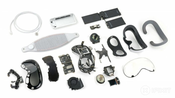 apple vision pro teardown