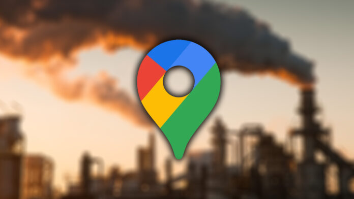 google maps qualità aria