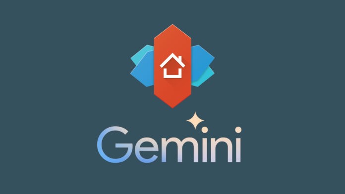 nova launcher sostituire assistant con gemini